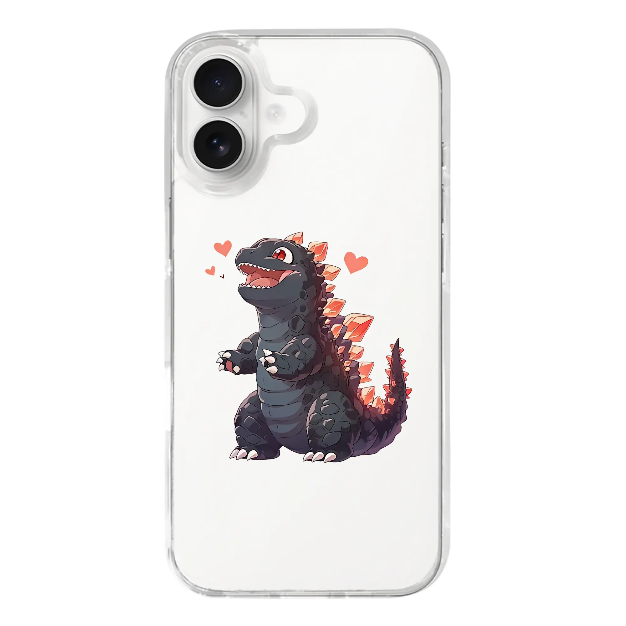 ゴジラ グッズ,ゴジラ - iPhone 17シリーズ 透明スマホケース – 薄型・耐衝撃・精密フィット保護カバー